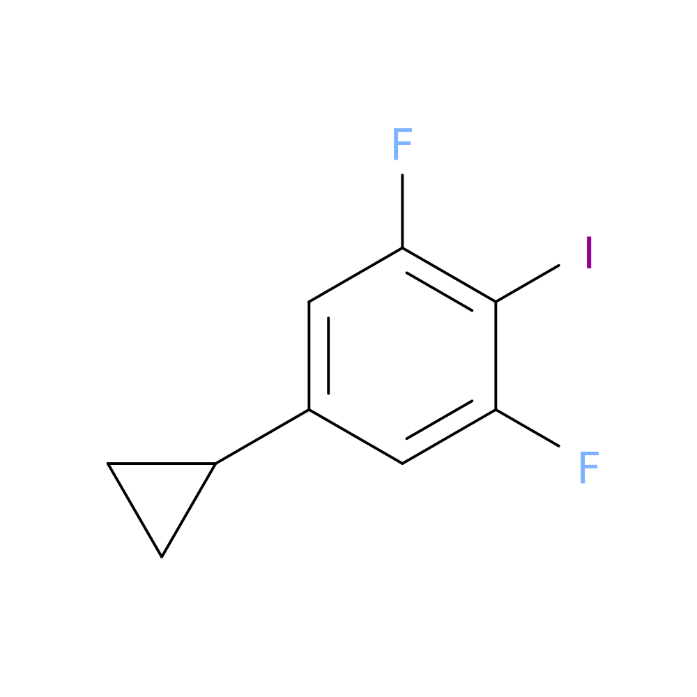 5-cyclopropyl-1,3-difluoro-2-iodobenzene