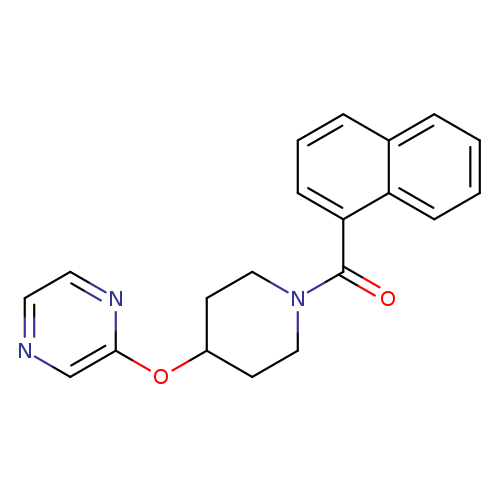 2-{[1-(naphthalene-1-carbonyl)piperidin-4-yl]oxy}pyrazine