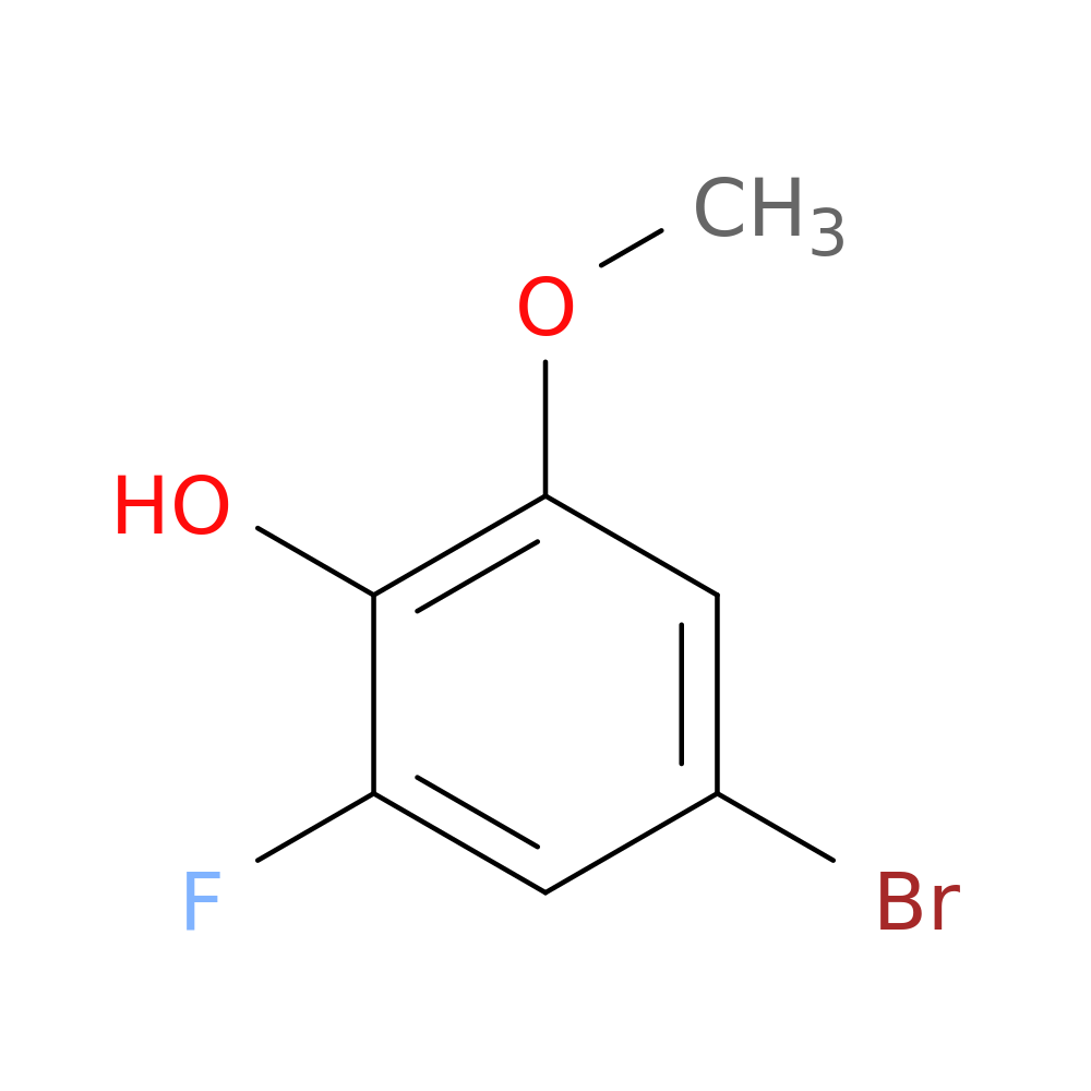 4-Bromo-2-fluoro-6-methoxyphenol