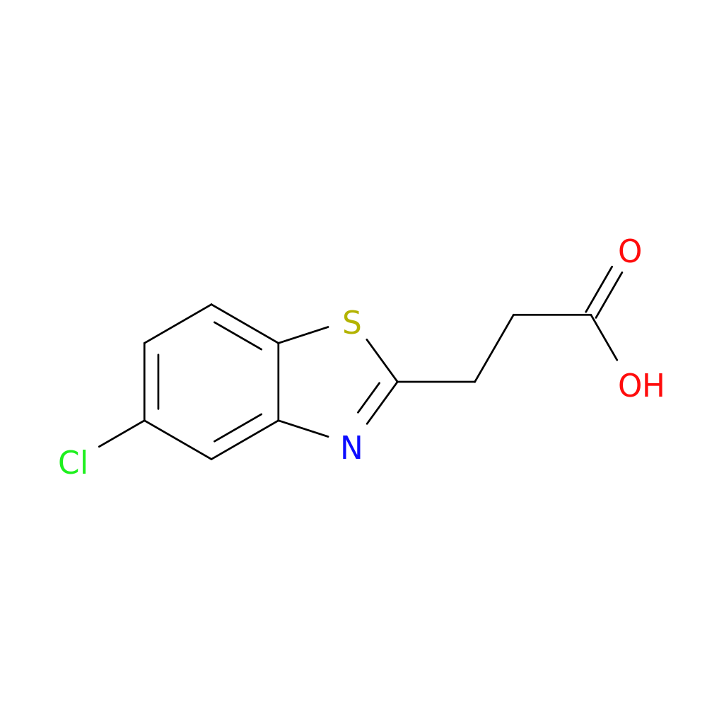 3-(5-chloro-1,3-benzothiazol-2-yl)propanoic acid