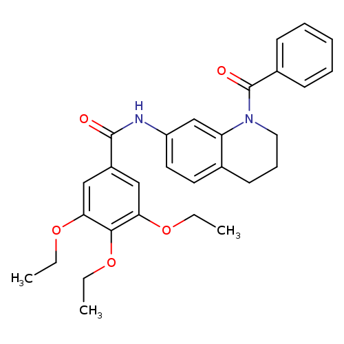 N-(1-benzoyl-1,2,3,4-tetrahydroquinolin-7-yl)-3,4,5-triethoxybenzamide