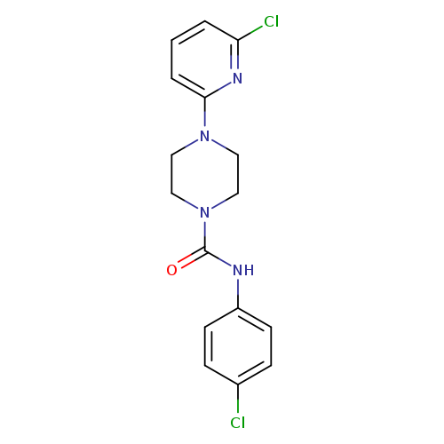 N-(4-chlorophenyl)-4-(6-chloropyridin-2-yl)piperazine-1-carboxamide
