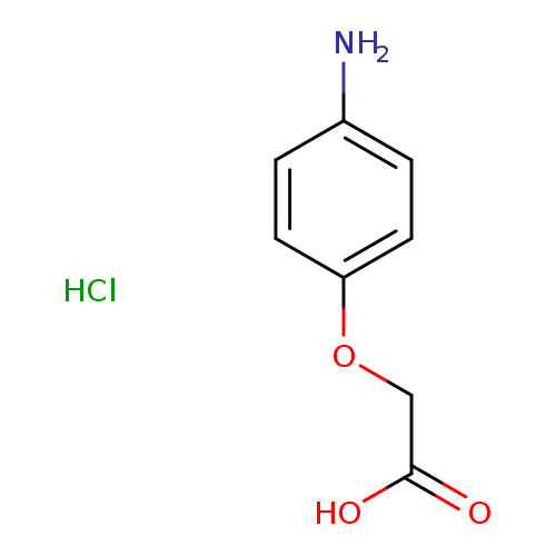 Acetic acid, 2-(4-aminophenoxy)-, hydrochloride (1:1)