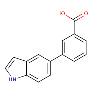 3-(1H-Indol-5-yl)benzoic acid