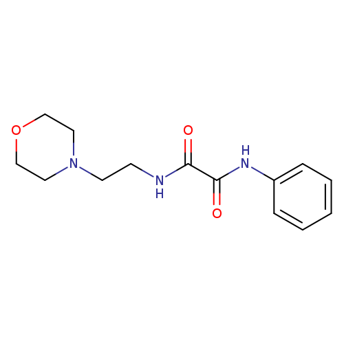 N-[2-(morpholin-4-yl)ethyl]-N'-phenylethanediamide
