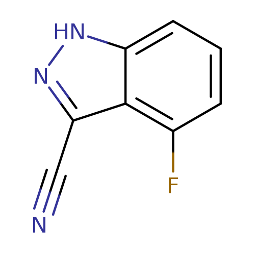 4-fluoro-1H-indazole-3-carbonitrile