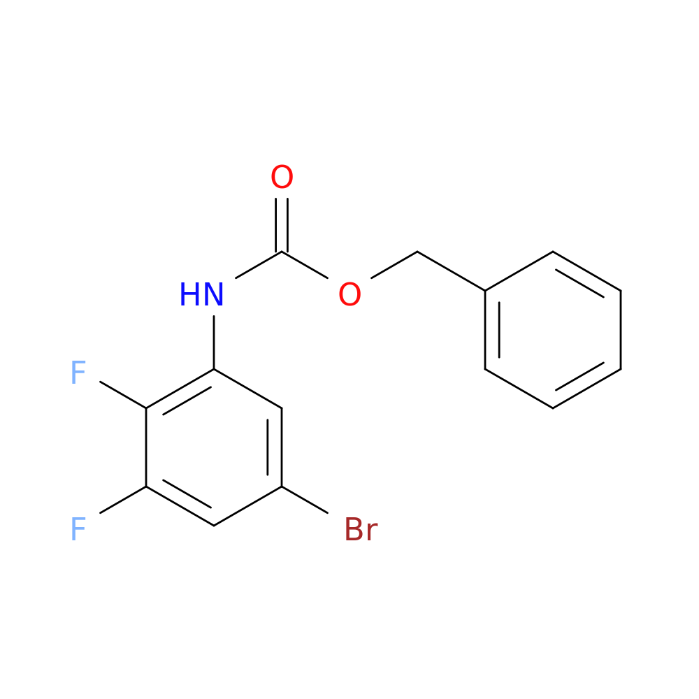 Benzyl N-(5-bromo-2,3-difluorophenyl)carbamate