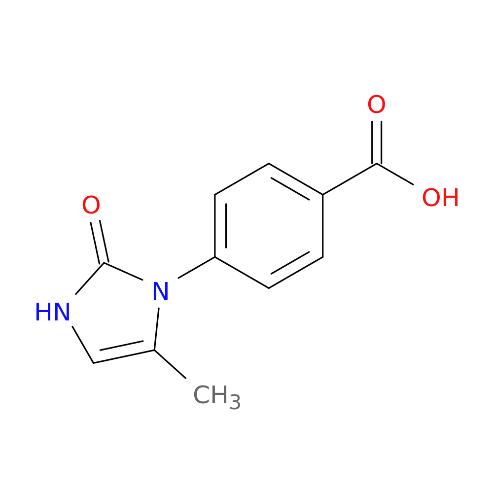 4-(5-methyl-2-oxo-2,3-dihydro-1H-imidazol-1-yl)benzoic acid