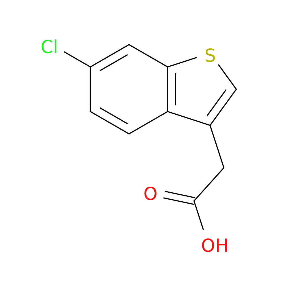 2-(6-chloro-1-benzothiophen-3-yl)acetic acid