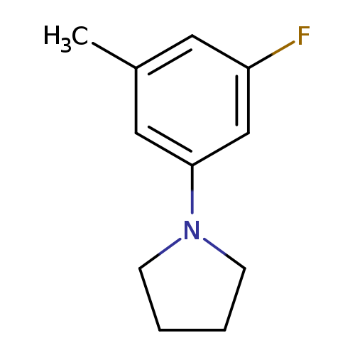 1-Cyclopentyl-3-flouro-5-methylbenzene
