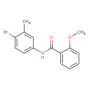 N-(4-bromo-3-methylphenyl)-2-methoxybenzamide