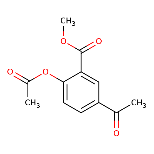 Methyl 2-acetoxy-5-acetylbenzoate