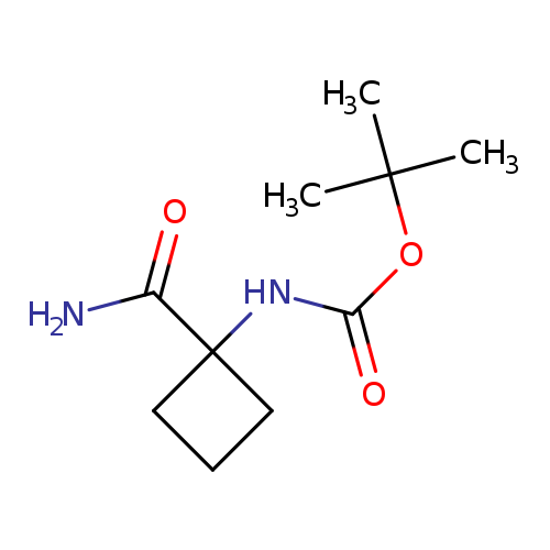 (1-Carbamoyl-cyclobutyl)-carbamic acid tert-butyl ester