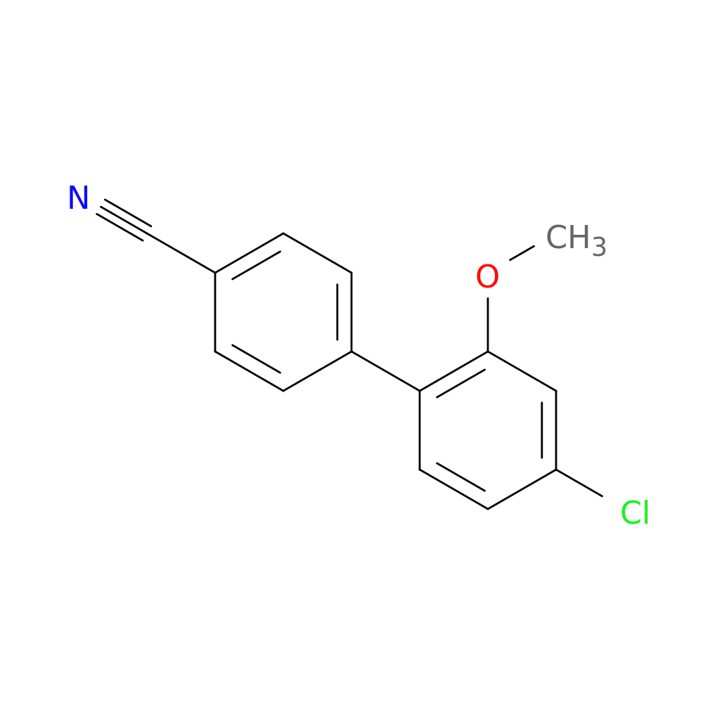 4-(4-Chloro-2-methoxyphenyl)benzonitrile