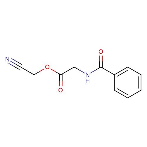 CYANOMETHYL (BENZOYLAMINO)ACETATE