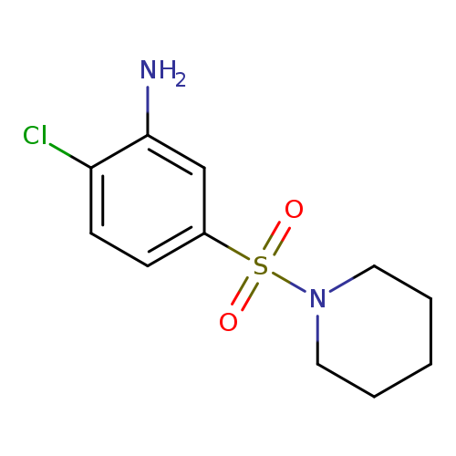 2-Chloro-5-(1-piperidinylsulfonyl)aniline