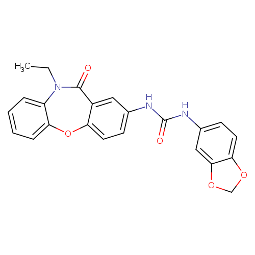 3-(2H-1,3-benzodioxol-5-yl)-1-{9-ethyl-10-oxo-2-oxa-9-azatricyclo[9.4.0.0^{3,8}]pentadeca-1(11),3(8),4,6,12,14-hexaen-13-yl}urea