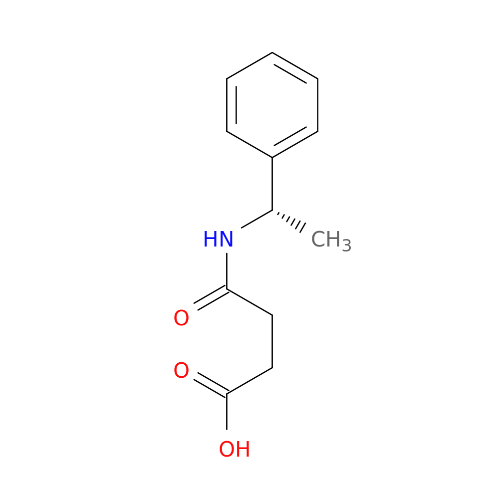 (S)-4-Oxo-4-((1-phenylethyl)amino)butanoic acid