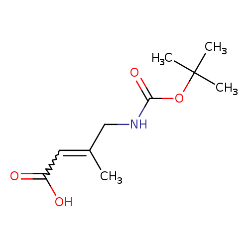 4-{[(tert-butoxy)carbonyl]amino}-3-methylbut-2-enoic acid