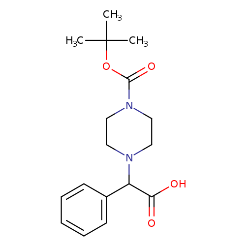 2-(4-Boc-piperazinyl)-2-phenylacetic acid