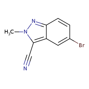 5-Bromo-2-methyl-2H-indazole-3-carbonitrile