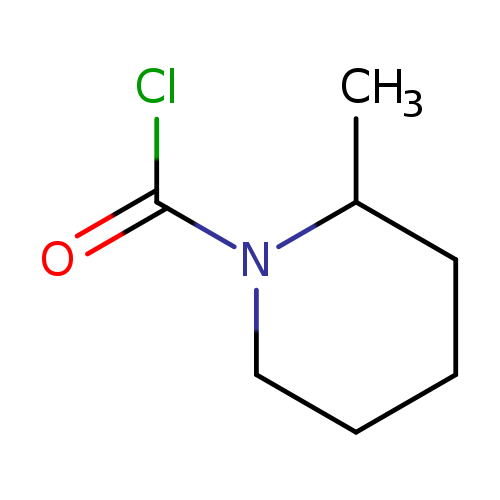 1-Piperidinecarbonyl chloride, 2-methyl- (9CI)