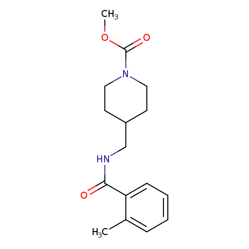 methyl 4-{[(2-methylphenyl)formamido]methyl}piperidine-1-carboxylate