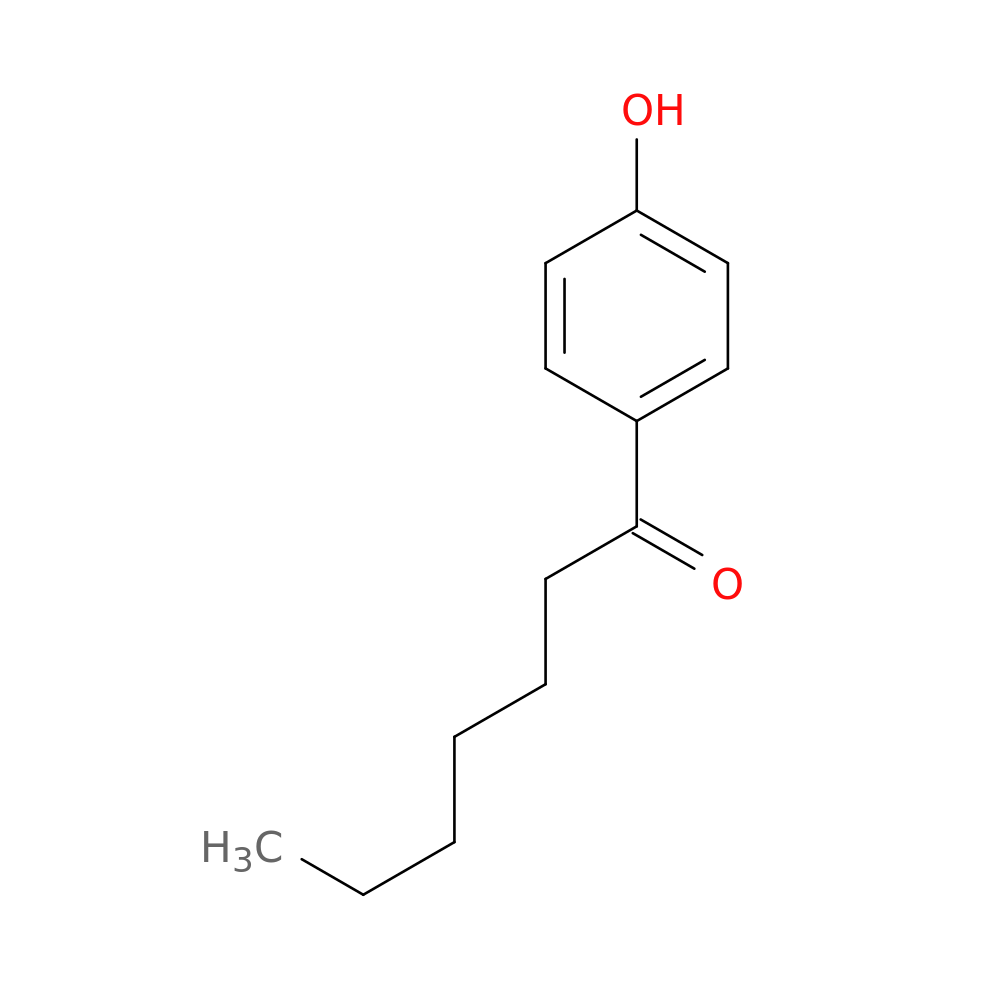 4'-Hydroxyheptanophenone