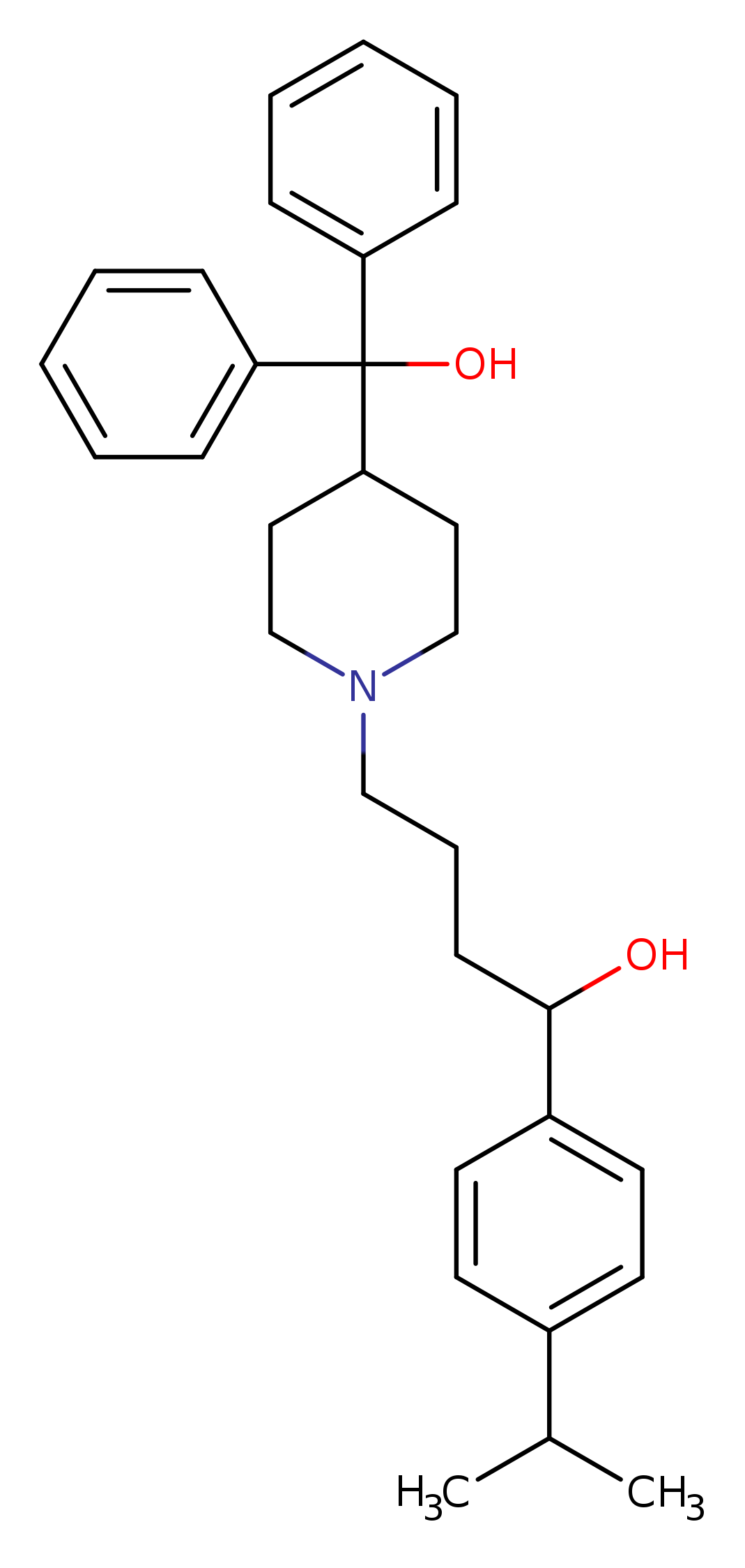 Decarboxy Fexofenadine