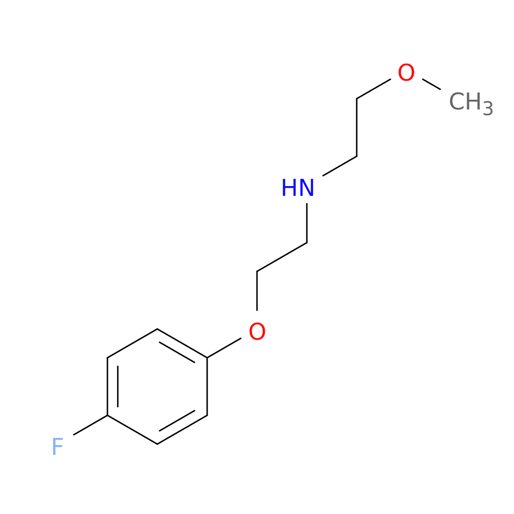 [2-(4-fluorophenoxy)ethyl](2-methoxyethyl)amine