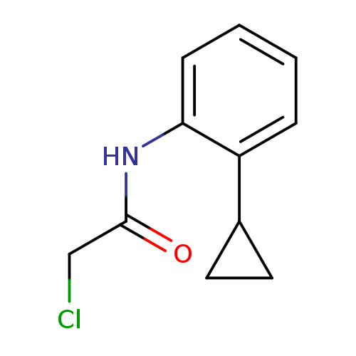 2-chloro-N-(2-cyclopropylphenyl)acetamide