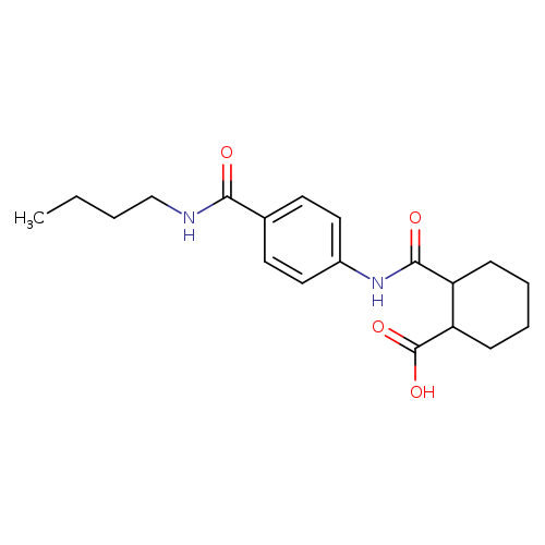 2-((4-(Butylcarbamoyl)phenyl)carbamoyl)cyclohexanecarboxylic acid
