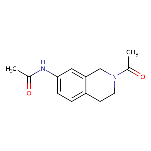 N-(2-acetyl-1,2,3,4-tetrahydroisoquinolin-7-yl)acetamide