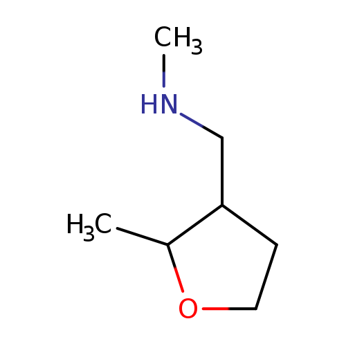 methyl[(2-methyloxolan-3-yl)methyl]amine,Mixtureofdiastereomers