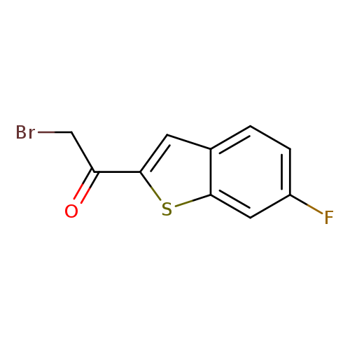2-bromo-1-(6-fluoro-1-benzothiophen-2-yl)ethan-1-one