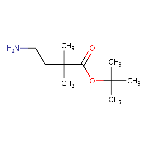 tert-butyl 4-amino-2,2-dimethylbutanoate