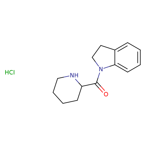 2,3-Dihydro-1H-indol-1-yl(2-piperidinyl)methanonehydrochloride