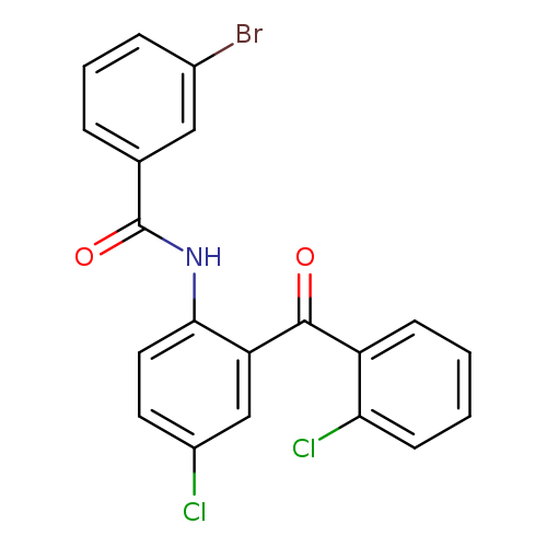 3-bromo-N-[4-chloro-2-(2-chlorobenzoyl)phenyl]benzamide