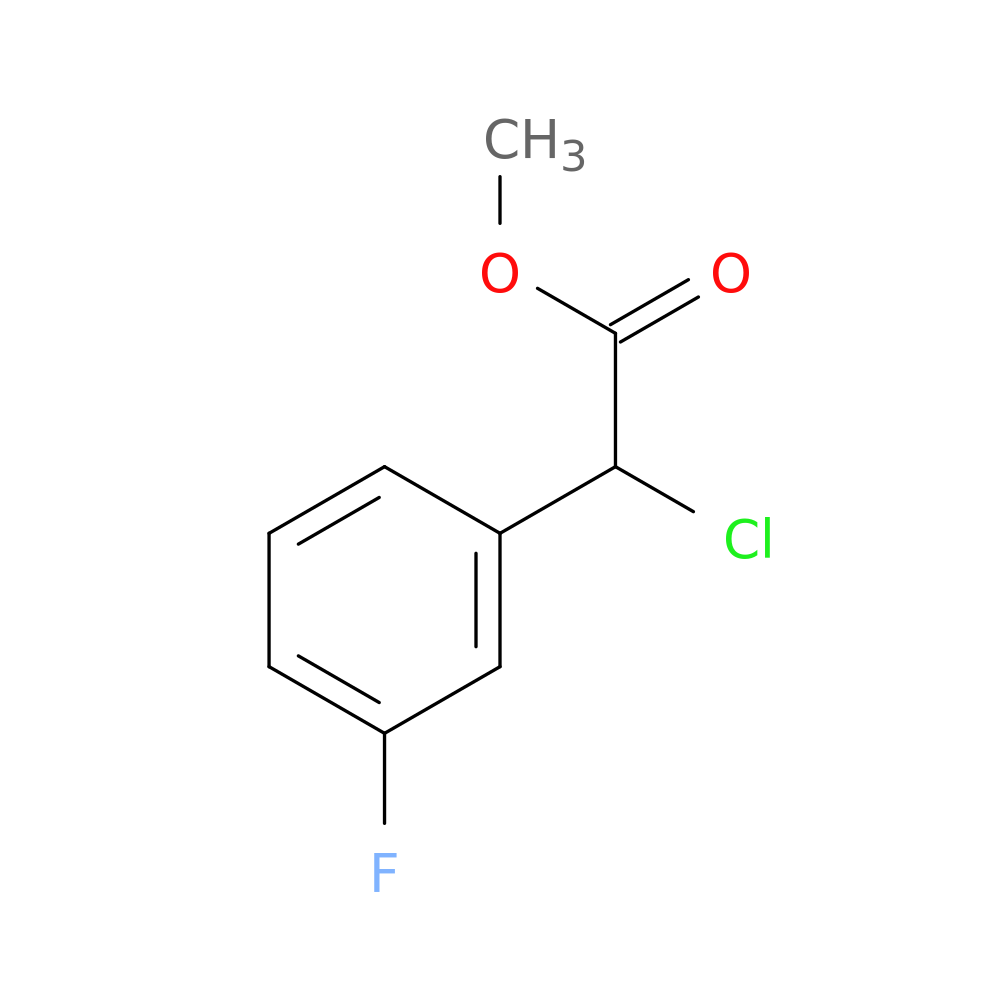 methyl 2-chloro-2-(3-fluorophenyl)acetate