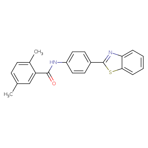N-[4-(1,3-benzothiazol-2-yl)phenyl]-2,5-dimethylbenzamide