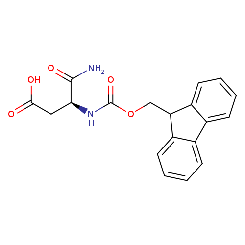 Butanoic acid, 4-amino-3-[[(9H-fluoren-9-ylmethoxy)carbonyl]amino]-4-oxo-, (3S)-