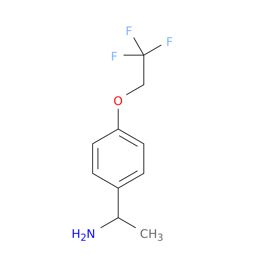 1-[4-(2,2,2-trifluoroethoxy)phenyl]ethan-1-amine