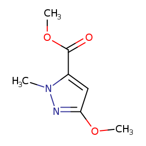 1H-Pyrazole-5-carboxylic acid, 3-methoxy-1-methyl-, methyl ester