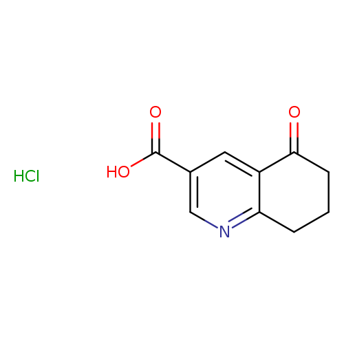 5-oxo-5,6,7,8-tetrahydroquinoline-3-carboxylic acid hydrochloride