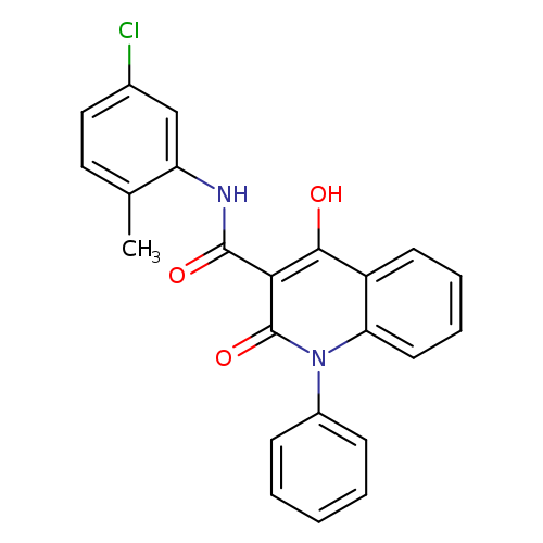 N-(5-chloro-2-methylphenyl)-4-hydroxy-2-oxo-1-phenyl-1,2-dihydroquinoline-3-carboxamide