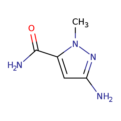3-Amino-1-methyl-1H-pyrazole-5-carboxamide