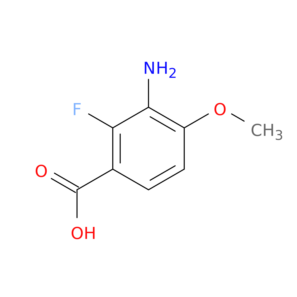 3-amino-2-fluoro-4-methoxybenzoic acid