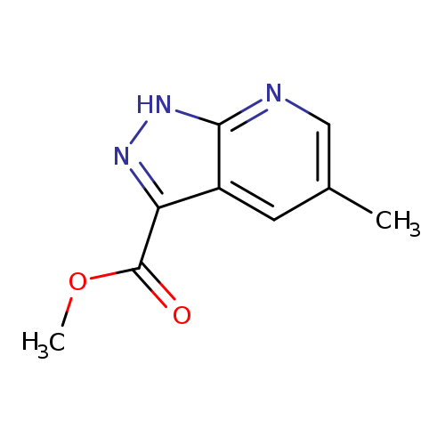 methyl 5-methyl-1H-pyrazolo[3,4-b]pyridine-3-carboxylate