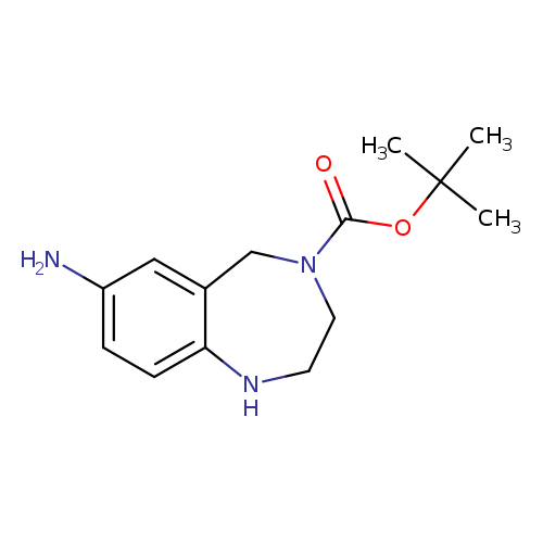 tert-Butyl 7-amino-2,3-dihydro-1H-benzo[e][1,4]diazepine-4(5H)-carboxylate