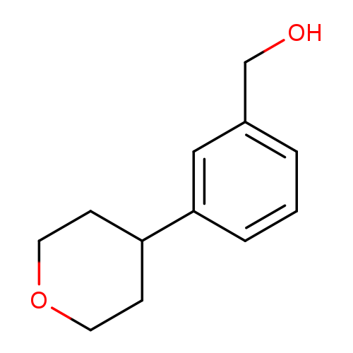 [3-(oxan-4-yl)phenyl]methanol